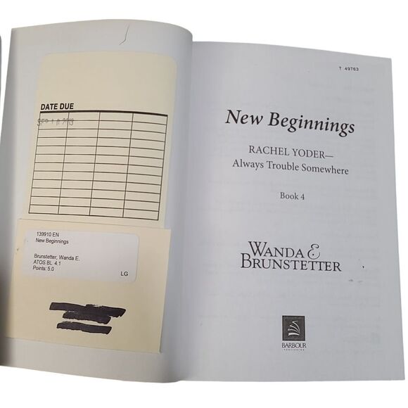 Rachel Yoder Always Trouble Somewhere Series #1,3,4 Amish Children Chapter Books - Picture 4 of 6